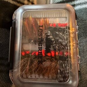 Fly Box with almost 60 flies